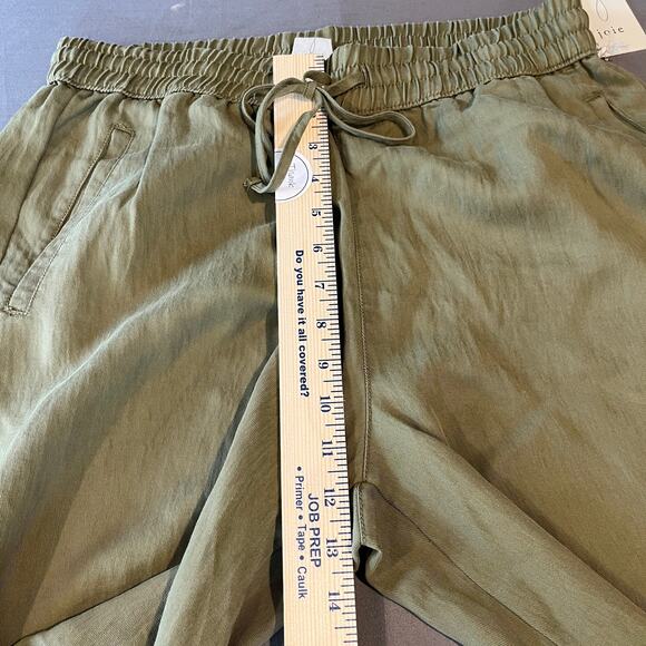 Joie Women's Wide Leg Pants - Olive - Size L - NWT - Picture 9 of 11